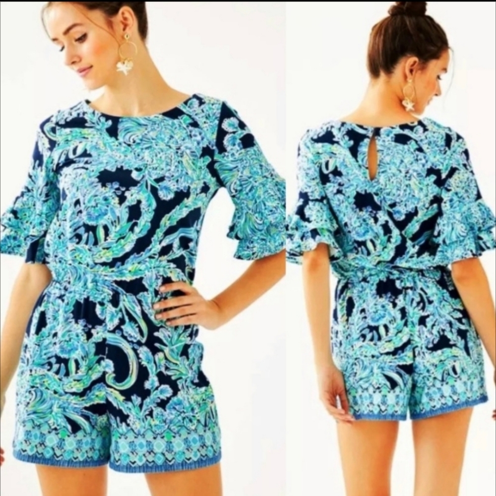 Lilly Pulitzer Brand New Lula Romper